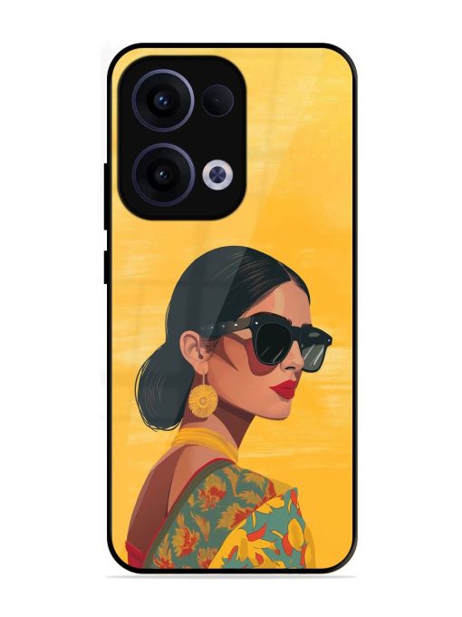 Neon Nightscape Glossy Soft Edge Case for Oppo Reno 13 (5G)