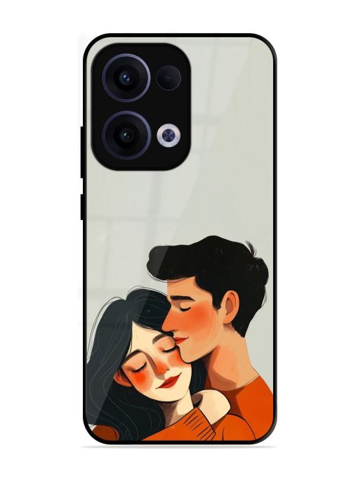 Craft Couples Glossy Soft Edge Case for Oppo Reno 13 (5G)