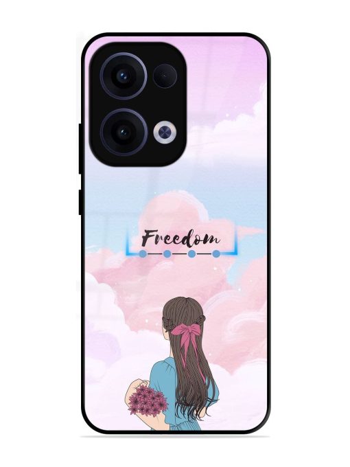 Skyward Dreams Glossy Soft Edge Case for Oppo Reno 13 (5G)