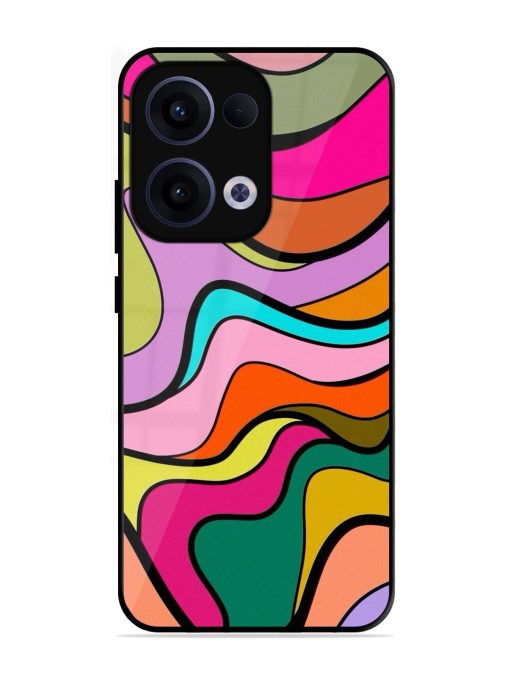 Wavy Wonder Glossy Soft Edge Case for Oppo Reno 13 (5G)