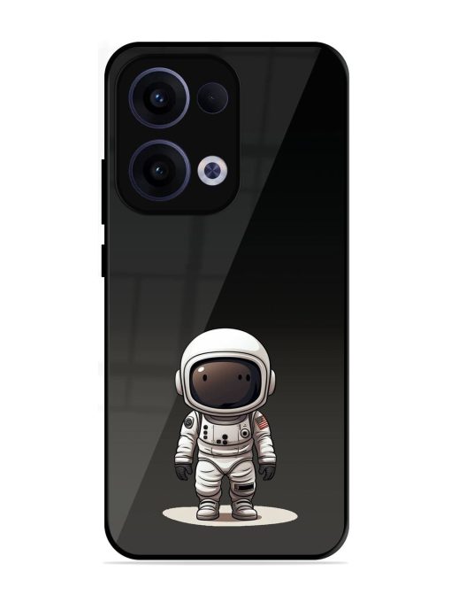 Neon Astronaut Glossy Soft Edge Case for Oppo Reno 13 (5G)