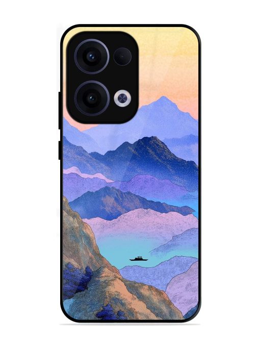Mountain Mist Glossy Soft Edge Case for Oppo Reno 13 (5G)