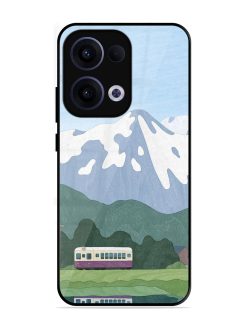 Mountainside Reflections Glossy Soft Edge Case for Oppo Reno 13 (5G)