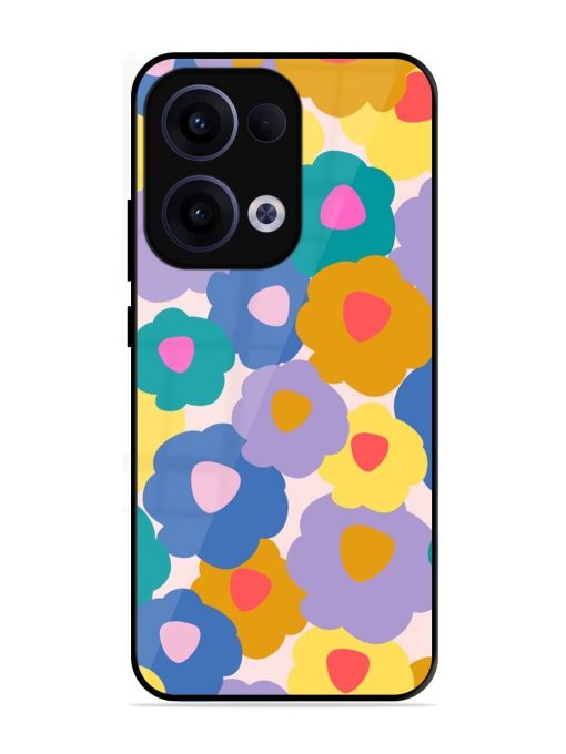 Flower Power Glossy Soft Edge Case for Oppo Reno 13 (5G)