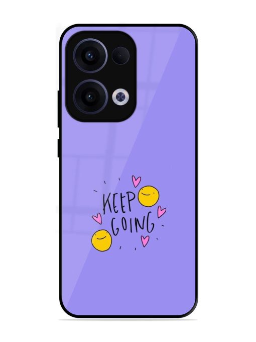 Smiling Through It All Glossy Soft Edge Case for Oppo Reno 13 (5G)