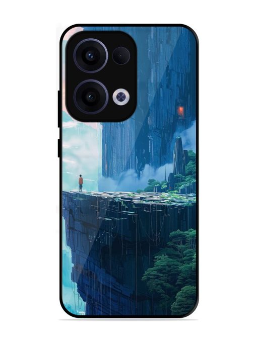 Solitude In The Sky Glossy Soft Edge Case for Oppo Reno 13 (5G)