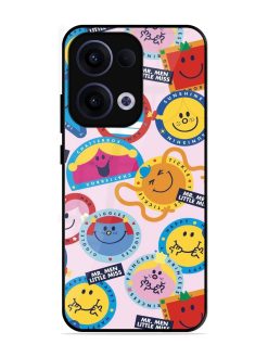 Whimsical Mr. Men & Little Miss Glossy Soft Edge Case for Oppo Reno 13 (5G)