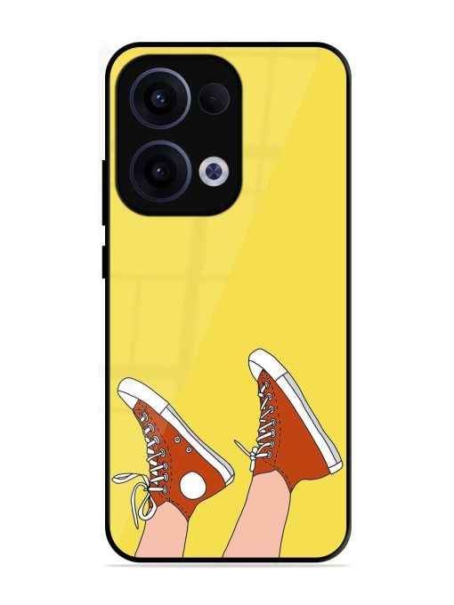 Kicking Back Glossy Soft Edge Case for Oppo Reno 13 (5G)
