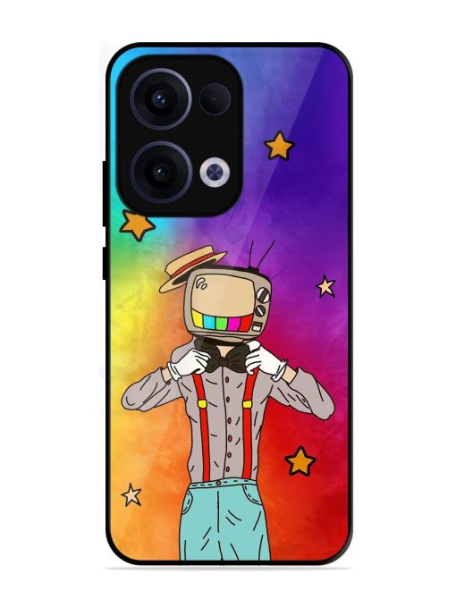 Tv Personality Glossy Soft Edge Case for Oppo Reno 13 (5G)