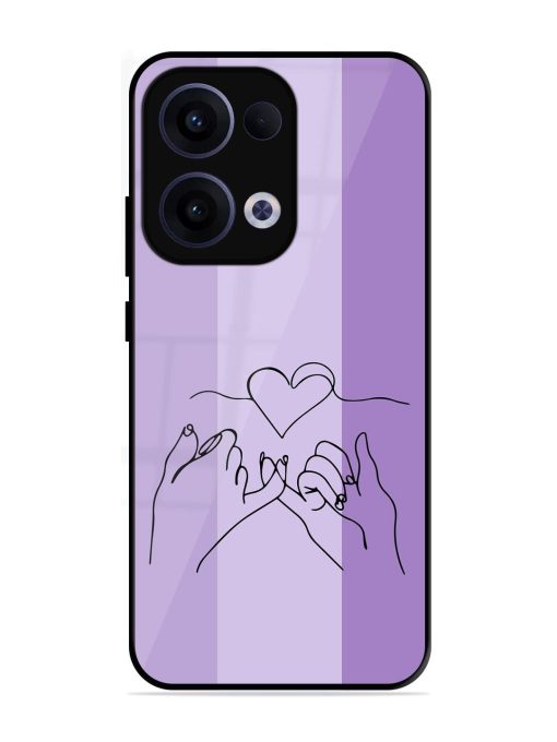 Forever Linked Glossy Soft Edge Case for Oppo Reno 13 (5G)