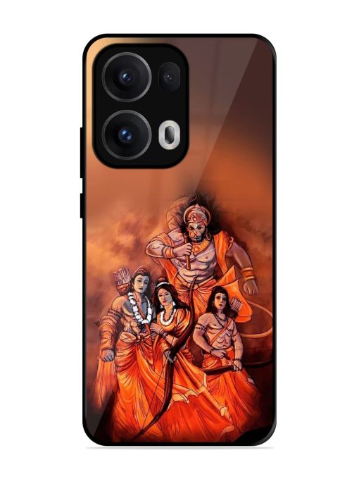 Sita Ram Glossy Soft Edge Case for Oppo Reno 13 Pro (5G)
