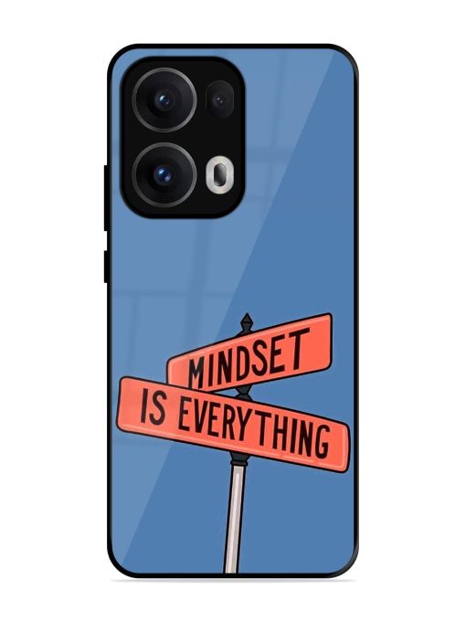 Mindset Matters Glossy Soft Edge Case for Oppo Reno 13 Pro (5G)