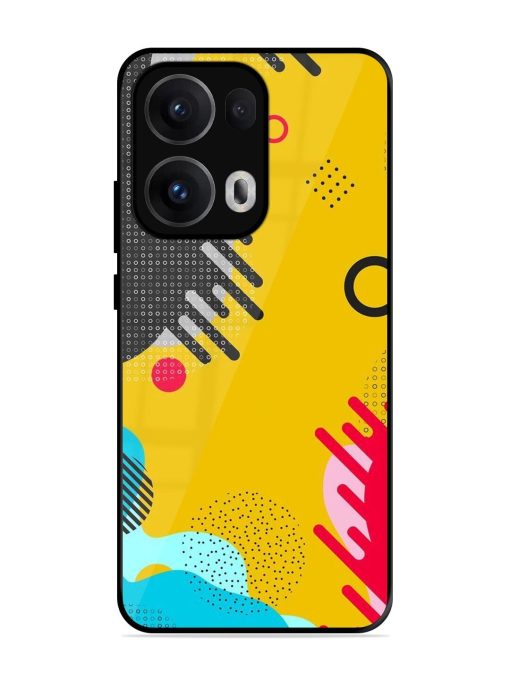 Neon Pop Glossy Soft Edge Case for Oppo Reno 13 Pro (5G)