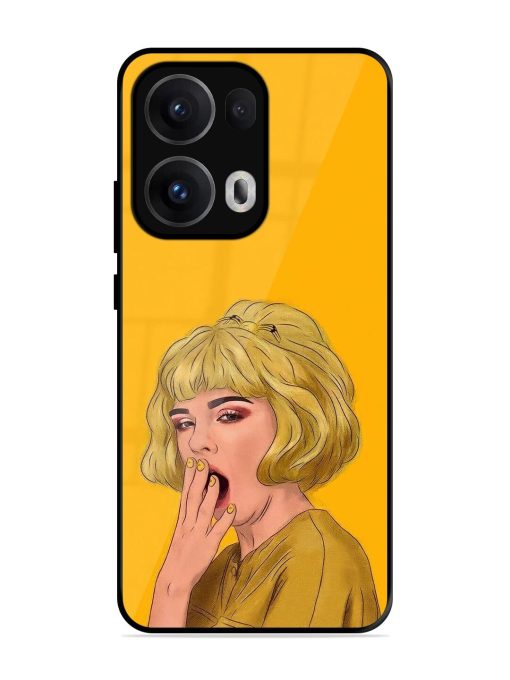 The Yaw Glossy Soft Edge Case for Oppo Reno 13 Pro (5G)