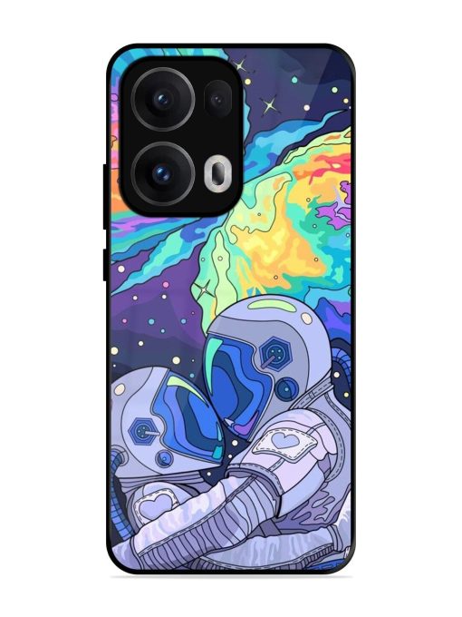 Cosmic Love Glossy Soft Edge Case for Oppo Reno 13 Pro (5G)