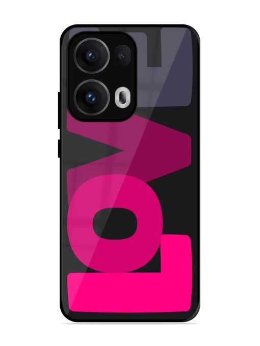Pixelated Pastel Glossy Soft Edge Case for Oppo Reno 13 Pro (5G)