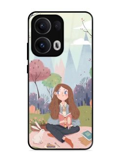 The Bookish Escape Glossy Soft Edge Case for Oppo Reno 13 Pro (5G)
