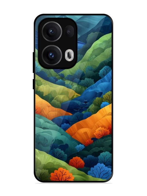 Serene Summits Glossy Soft Edge Case for Oppo Reno 13 Pro (5G)