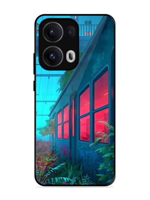 Urban Jungle Glossy Soft Edge Case for Oppo Reno 13 Pro (5G)
