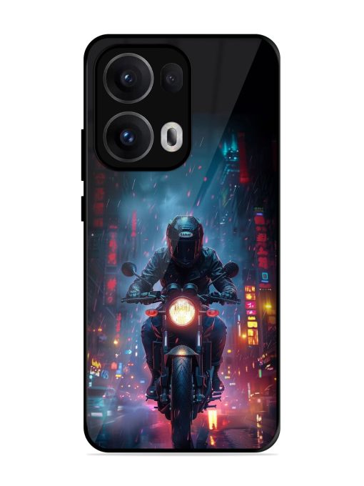 Neon Nights Glossy Soft Edge Case for Oppo Reno 13 Pro (5G)