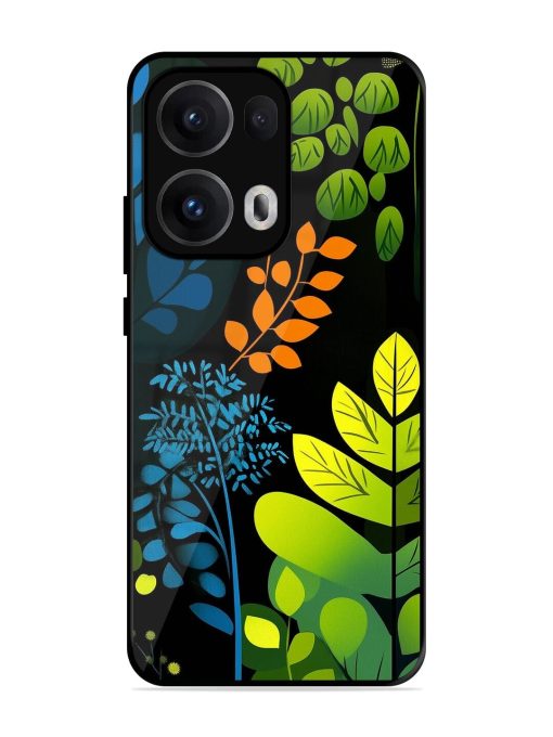 Midnight Garden Glossy Soft Edge Case for Oppo Reno 13 Pro (5G)