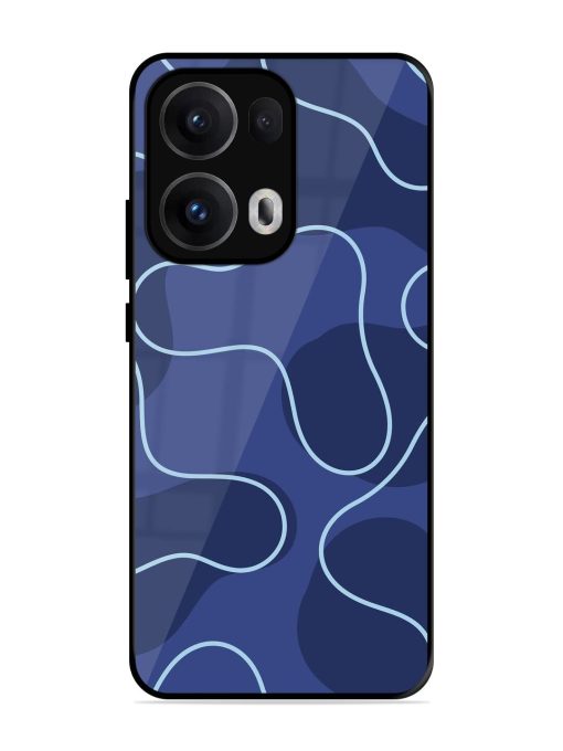 Midnight Maze Glossy Soft Edge Case for Oppo Reno 13 Pro (5G)