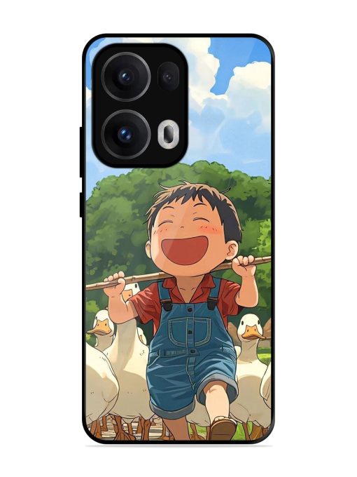 Duck Parade Glossy Soft Edge Case for Oppo Reno 13 Pro (5G)