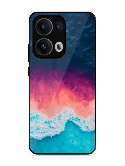 Where The Ocean Meets The Sky Glossy Soft Edge Case for Oppo Reno 13 Pro (5G)