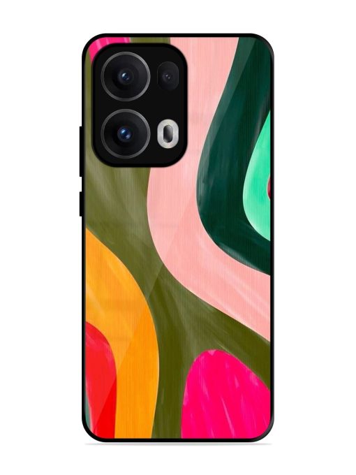 Wavy Wonder Glossy Soft Edge Case for Oppo Reno 13 Pro (5G)