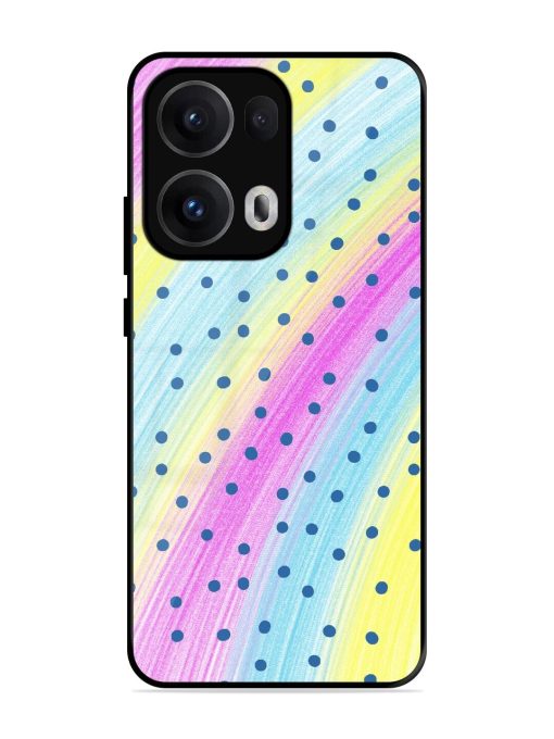 Polka Dot Paradise Glossy Soft Edge Case for Oppo Reno 13 Pro (5G)
