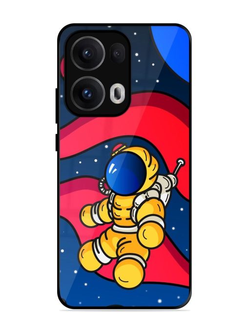 Cosmic Cruiser Glossy Soft Edge Case for Oppo Reno 13 Pro (5G)