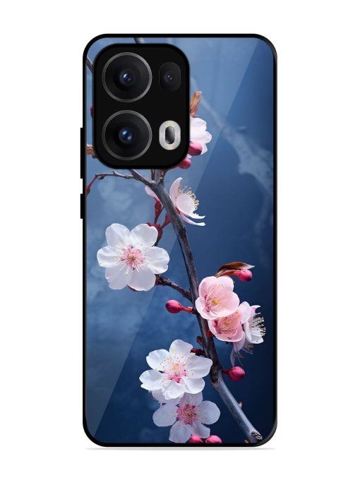 Delicate Blossoms Glossy Soft Edge Case for Oppo Reno 13 Pro (5G)
