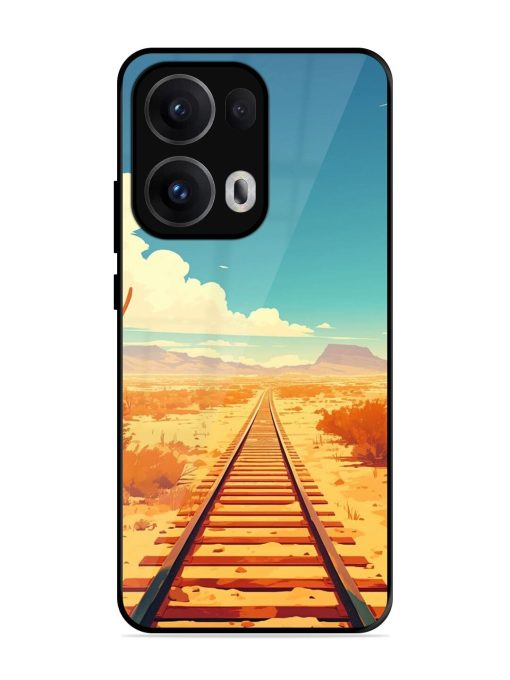 Endless Horizon Glossy Soft Edge Case for Oppo Reno 13 Pro (5G)