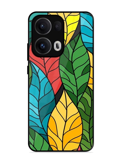 Foliage Fiesta Glossy Soft Edge Case for Oppo Reno 13 Pro (5G)