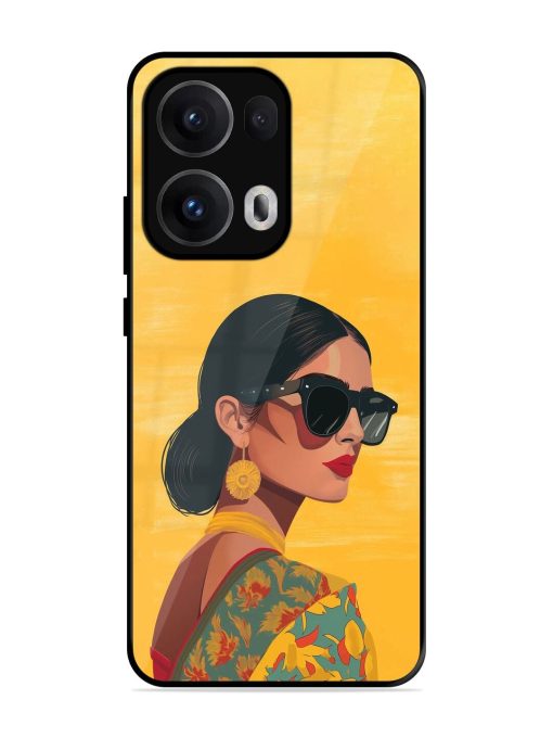 Neon Nightscape Glossy Soft Edge Case for Oppo Reno 13 Pro (5G)