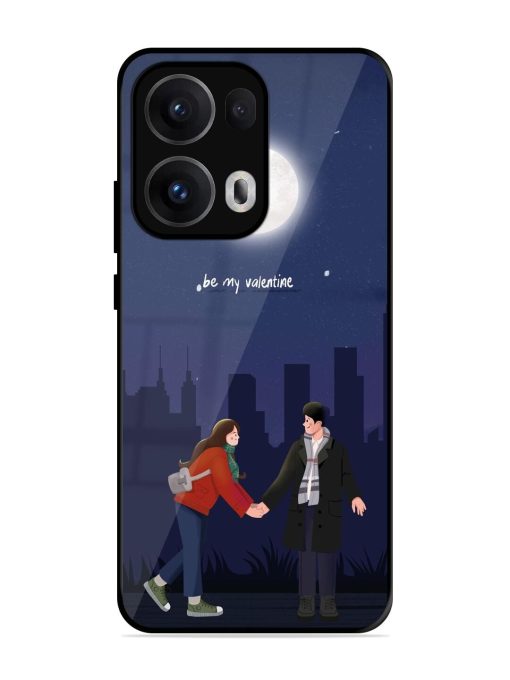 Moonlight Proposal Glossy Soft Edge Case for Oppo Reno 13 Pro (5G)