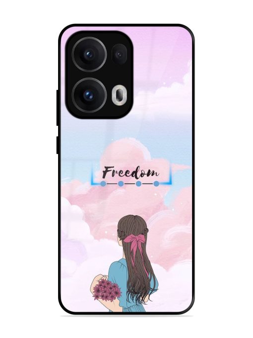 Skyward Dreams Glossy Soft Edge Case for Oppo Reno 13 Pro (5G)