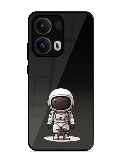 Neon Astronaut Glossy Soft Edge Case for Oppo Reno 13 Pro (5G)