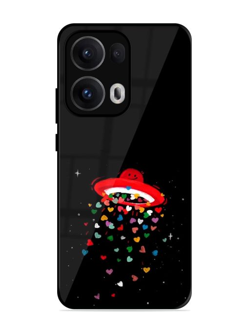Love From Above Glossy Soft Edge Case for Oppo Reno 13 Pro (5G)