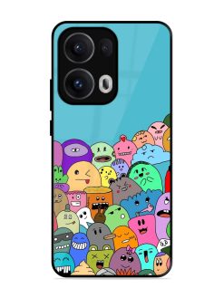 Monster Mash Glossy Soft Edge Case for Oppo Reno 13 Pro (5G)