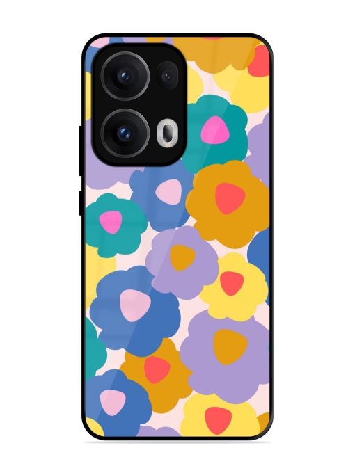 Flower Power Glossy Soft Edge Case for Oppo Reno 13 Pro (5G)