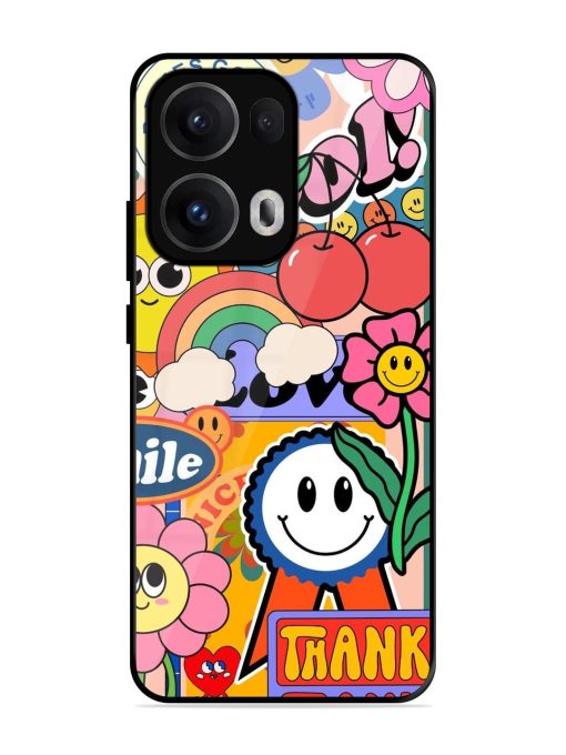 Good Times Good Vibes Glossy Soft Edge Case for Oppo Reno 13 Pro (5G)