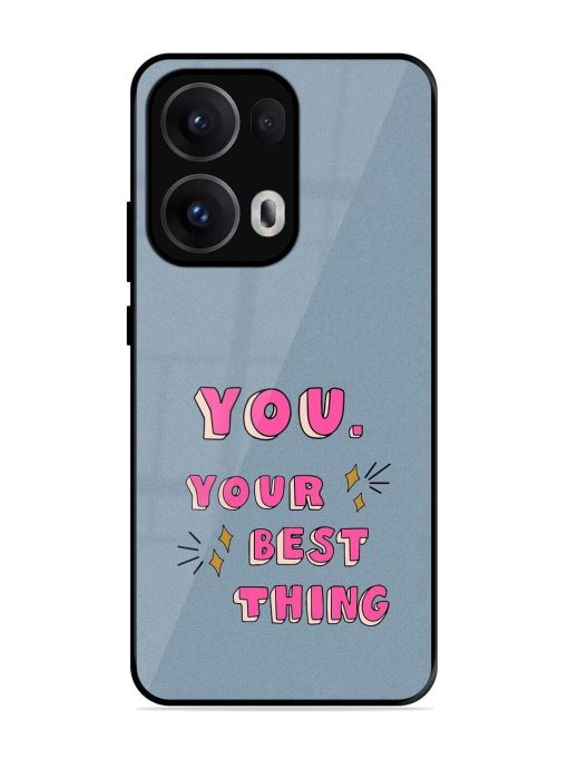 Self-Love Sparkles Glossy Soft Edge Case for Oppo Reno 13 Pro (5G)