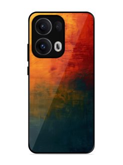 Golden Hour Canvas Glossy Soft Edge Case for Oppo Reno 13 Pro (5G)