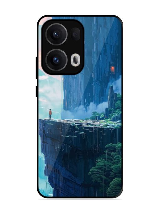 Solitude In The Sky Glossy Soft Edge Case for Oppo Reno 13 Pro (5G)