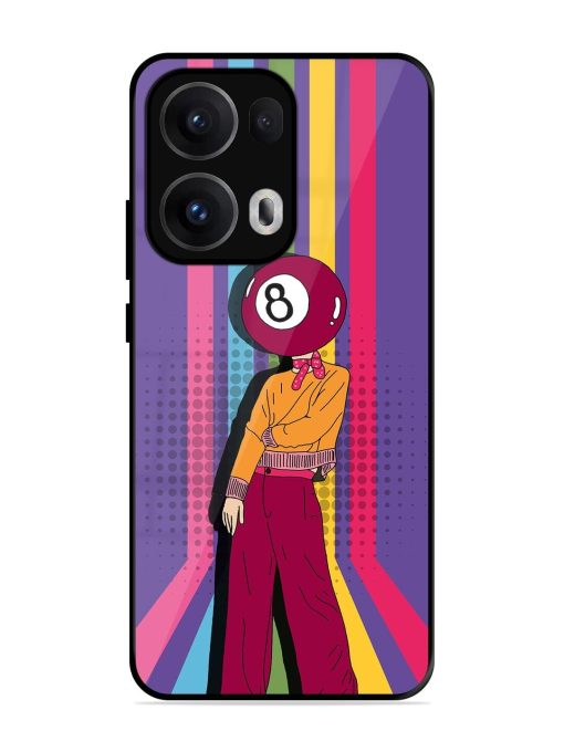 Eight Ball Fashionista Glossy Soft Edge Case for Oppo Reno 13 Pro (5G)