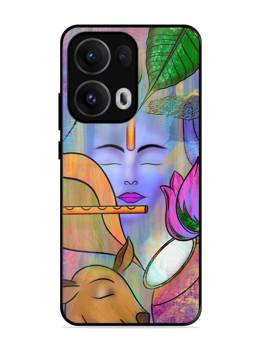 Divine Serenity Glossy Soft Edge Case for Oppo Reno 13 Pro (5G)