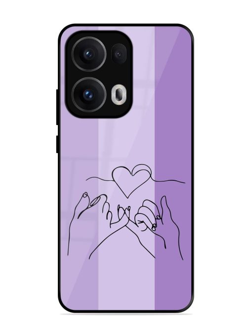 Forever Linked Glossy Soft Edge Case for Oppo Reno 13 Pro (5G)