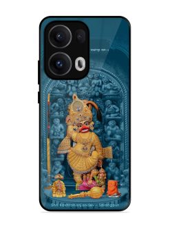 Divine Grace Of Shri Kashtabhanjandev Glossy Soft Edge Case for Oppo Reno 13 Pro (5G)