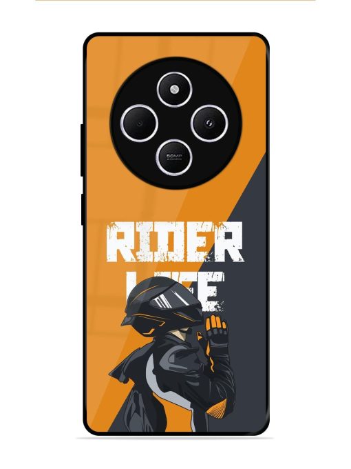 Ride Never Ends Glossy Soft Edge Case for Poco C75 (5G)